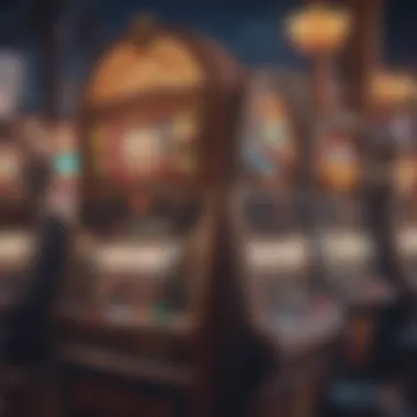 Variety of themed slot games showcased