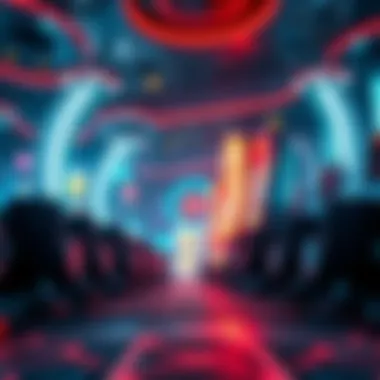 Technology's Evolution in Online Slots A futuristic depiction of technology's role in the evolution of online slots