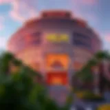 Architectural Brilliance of MGM Resorts Luxurious resort exterior showcasing MGM's architectural brilliance