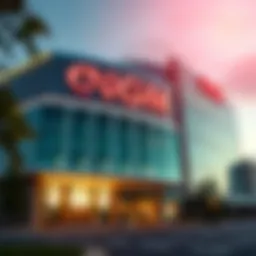 Exterior view of MGM Massachusetts showcasing its architectural design