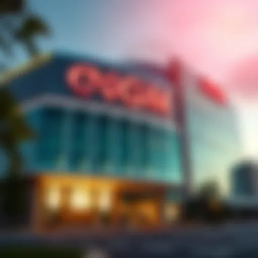 Exterior view of MGM Massachusetts showcasing its architectural design