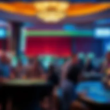 Entertainment and Amenities at MGM Massachusetts Visitors enjoying amenities and entertainment options within the resort