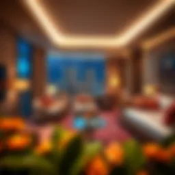 Luxurious suite at an MGM Resort