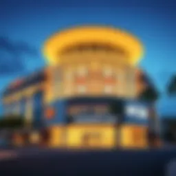 Exterior view of the new Sacramento casino showcasing modern architecture