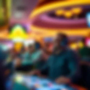 Tourists enjoying entertainment options available at the new casino