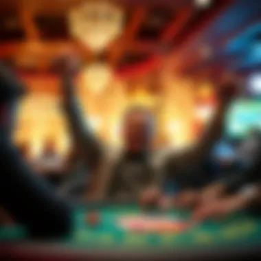 Celebrating a Win in Online Blackjack Winning moment in an online blackjack game