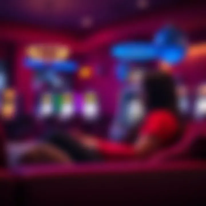 A cozy setting for enjoying online slot games on a digital device