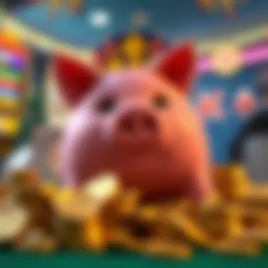Market analysis of online slots including Piggy Pennies