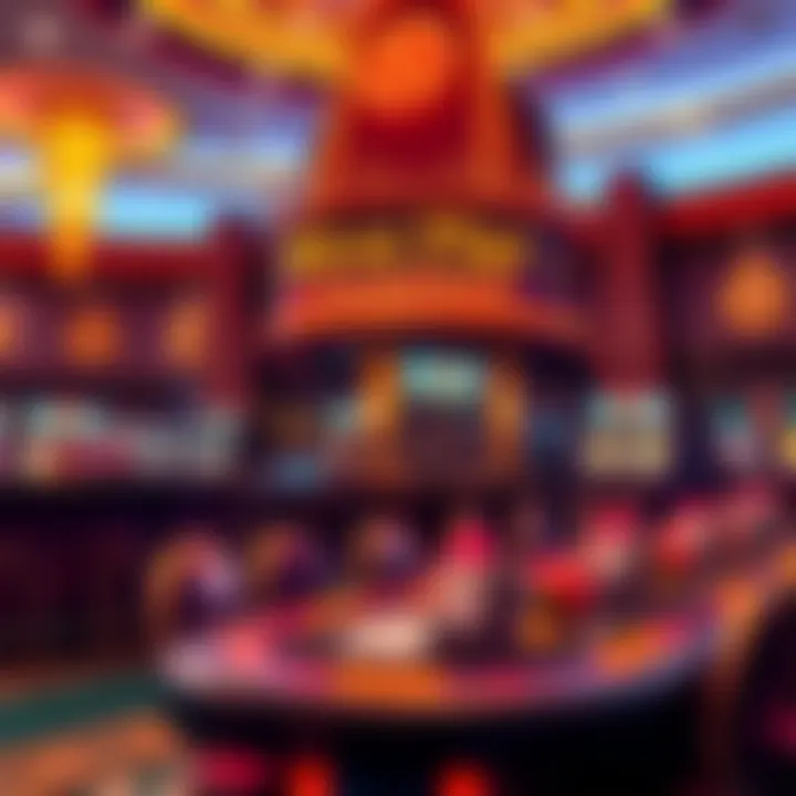 Overview of River Play Casino with vibrant graphics