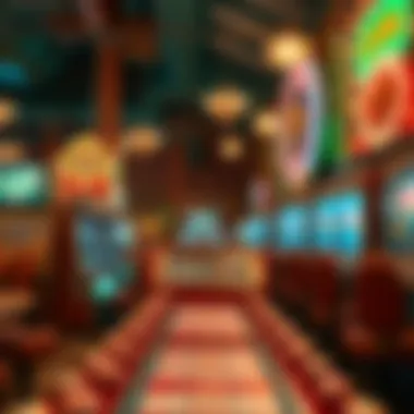 Historical Context of Roller Casino Gaming Historical depiction of early roller gaming establishments set in a vintage casino