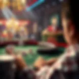 Conceptual illustration of round betting mechanics