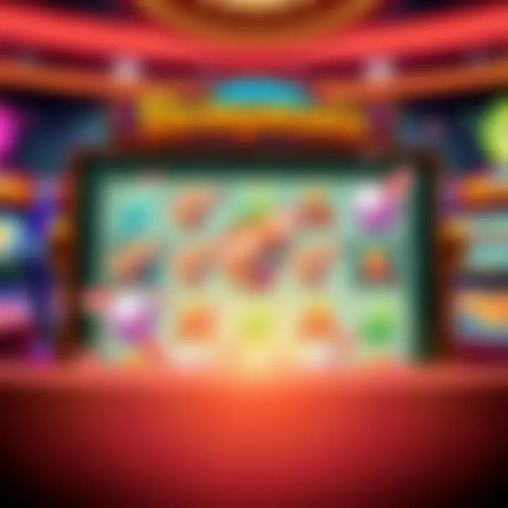 Visual Overview of Shrimpmania Slot Colorful graphical representation of the Shrimpmania slot game interface