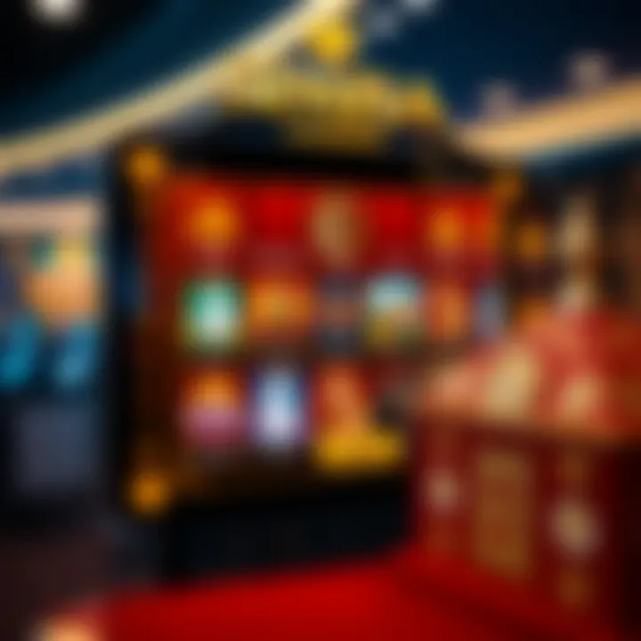 User Interface of Simba Casino Screenshot of Simba Casino's user interface highlighting game selection