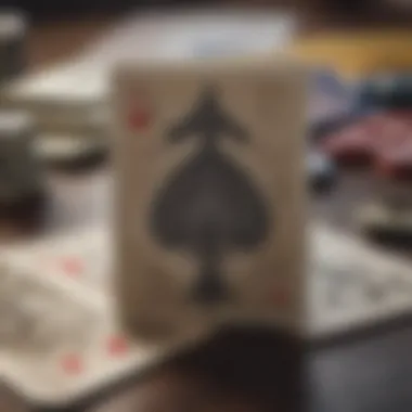 Spades Game Cards Ready for Action An array of spades game cards laid out for play