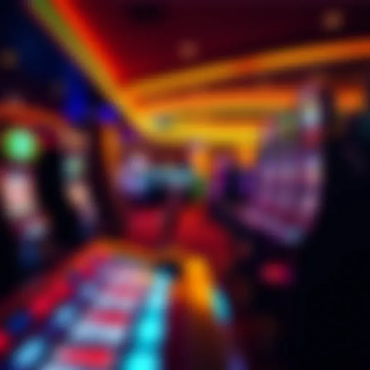 Vibrant Casino Gaming Experience Exciting gaming atmosphere at Speaking Rock Casino