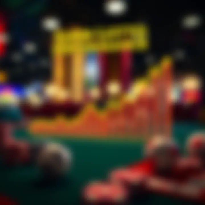 A dynamic chart showing historical performance of SuperLotto Plus