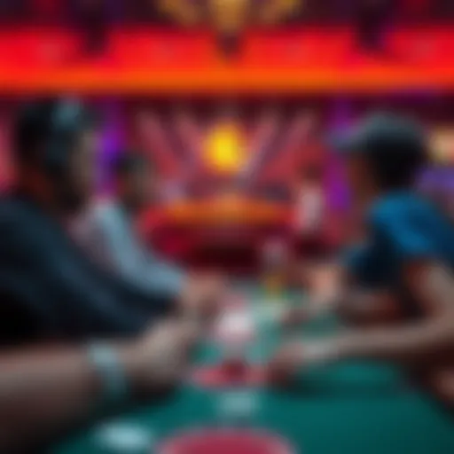 Engaging in a Virtual Poker Game with Friends Virtual poker game with friends