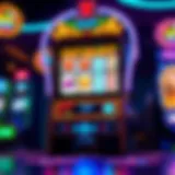 A vibrant slot machine showcasing its unique design and theme