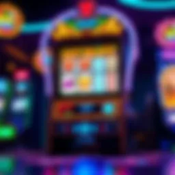 A vibrant slot machine showcasing its unique design and theme