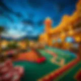 Luxury Casino Resort in Jamaica A panoramic view of a luxury casino resort in Jamaica showcasing its vibrant atmosphere.