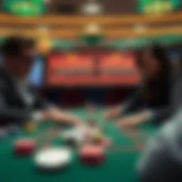 An engaging Casino War gameplay session on a digital platform