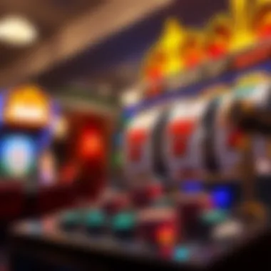 Graphical representation of slot payouts