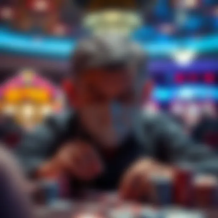 A psychological representation of player behavior and decision-making under pressure