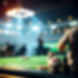 An abstract representation of online sports betting