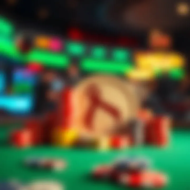 Responsible Gambling Awareness Symbols representing responsible gambling practices