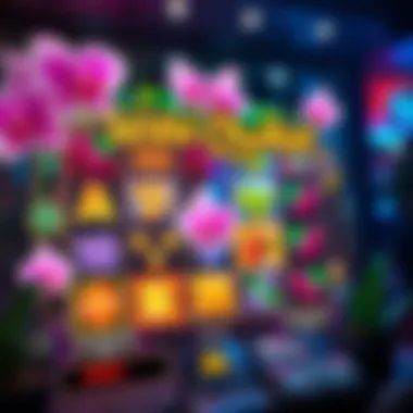 Wild Orchid slot game interface showcasing vibrant symbols and layout