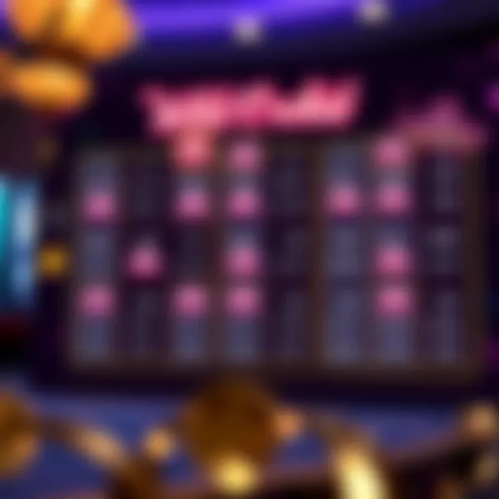 Chart displaying Wild Orchid slot game mechanics and payout structure