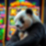 Wild Panda Slot Machine Interface Colorful representation of the Wild Panda slot machine interface
