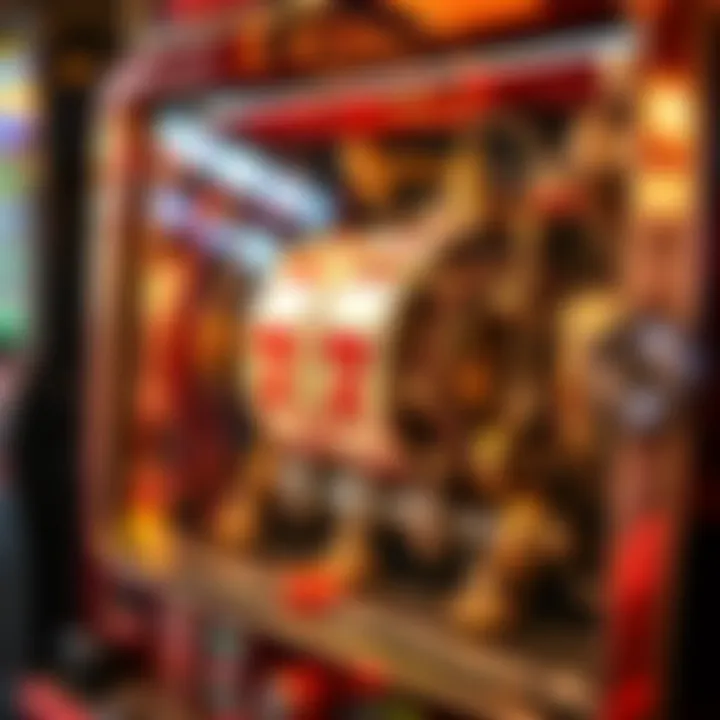 An intricate illustration of the inner workings of a modern slot machine