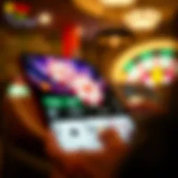 Overview of the WSOP VIP App interface