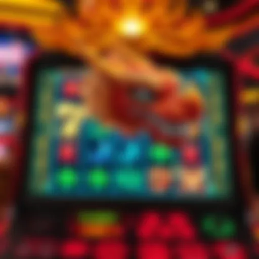 Interface of Triple Fortune Dragon Unleashed Visual representation of the Triple Fortune Dragon Unleashed slot machine interface