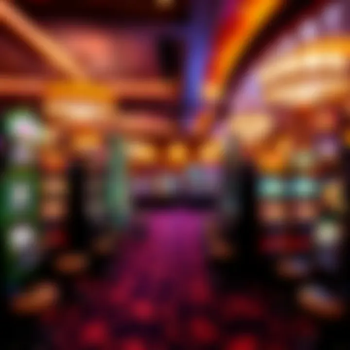 Luxurious Gaming Floor at Win Star Resort Luxurious gaming floor filled with various slot machines