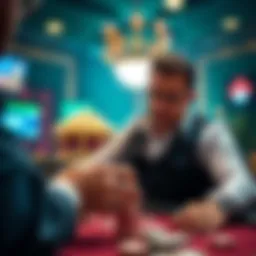 Visual representation of online betting on Fanduel