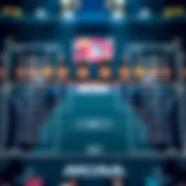 Visual representation of NCAA Tournament bracket structure