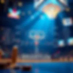 Financial revenue graph of NCAA Tournament brackets