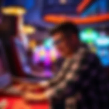 Experience the Thrill of Free Play Player enjoying Firekeepers Free Play experience