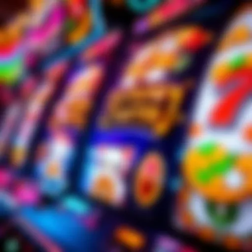 Fortune Charm Slot Machine Graphics Visual representation of the Fortune Charm slot machine's vibrant graphics and symbols