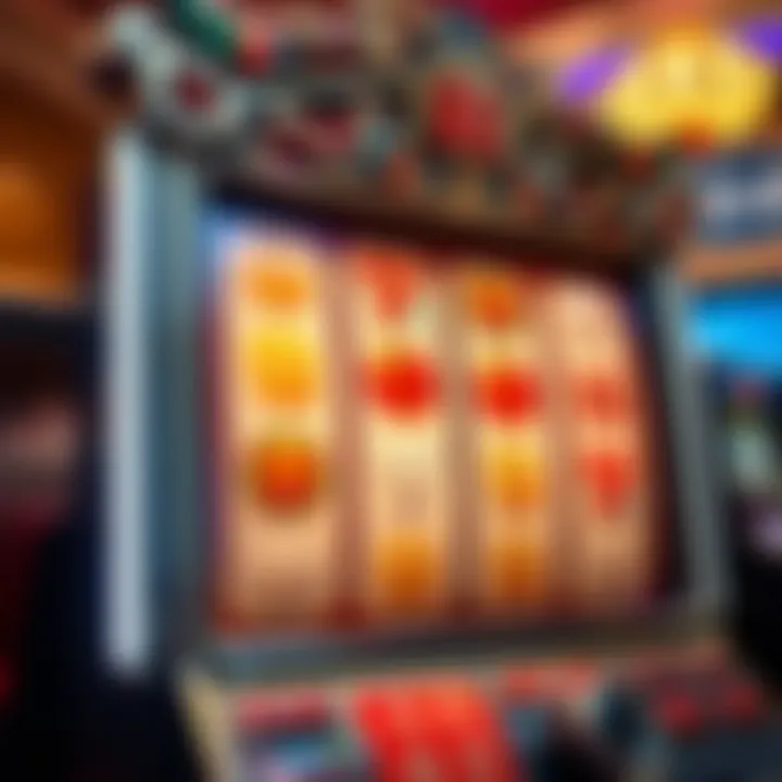 An intricate Asian-themed slot machine showcasing cultural symbols