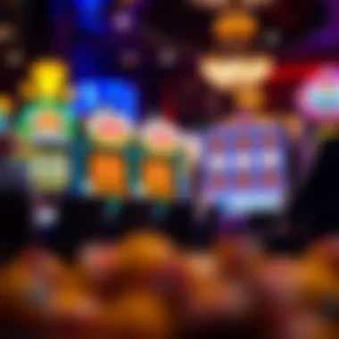 Visual representation of free slot machines in the gambling industry