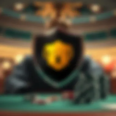 Robust Security Features of Game King Online Casino Graphic representation of security measures employed by the casino