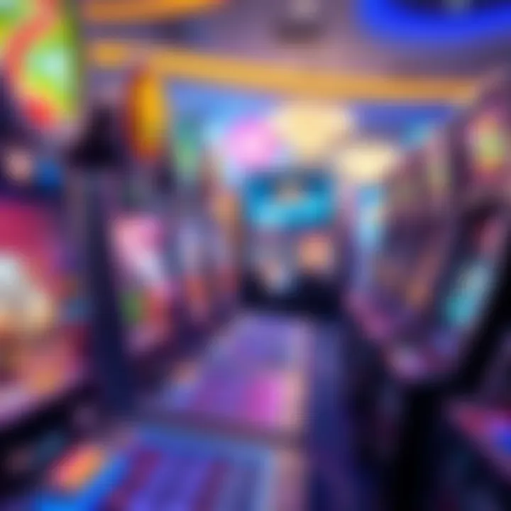 Diverse Themes of Slot Machines at Game King Close-up of slot machine graphics highlighting vibrant themes