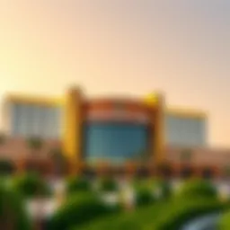 Exterior view of Gold Strike Casino Resort showcasing its modern architecture