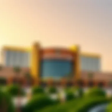 Exterior view of Gold Strike Casino Resort showcasing its modern architecture