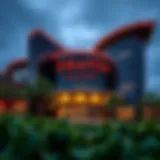 Exterior view of Graton Casino showcasing its modern architecture
