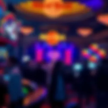 Live Entertainment at Hard Rock Casino Live entertainment event at Hard Rock Casino displaying a lively atmosphere