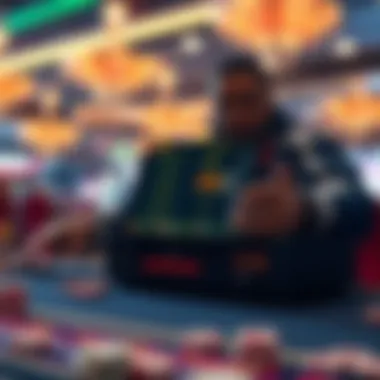 Technology's Influence on Blackjack A visual representation of technology influencing blackjack gameplay.